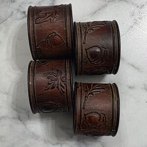 Hand Crafted Napkin Rings set of 4